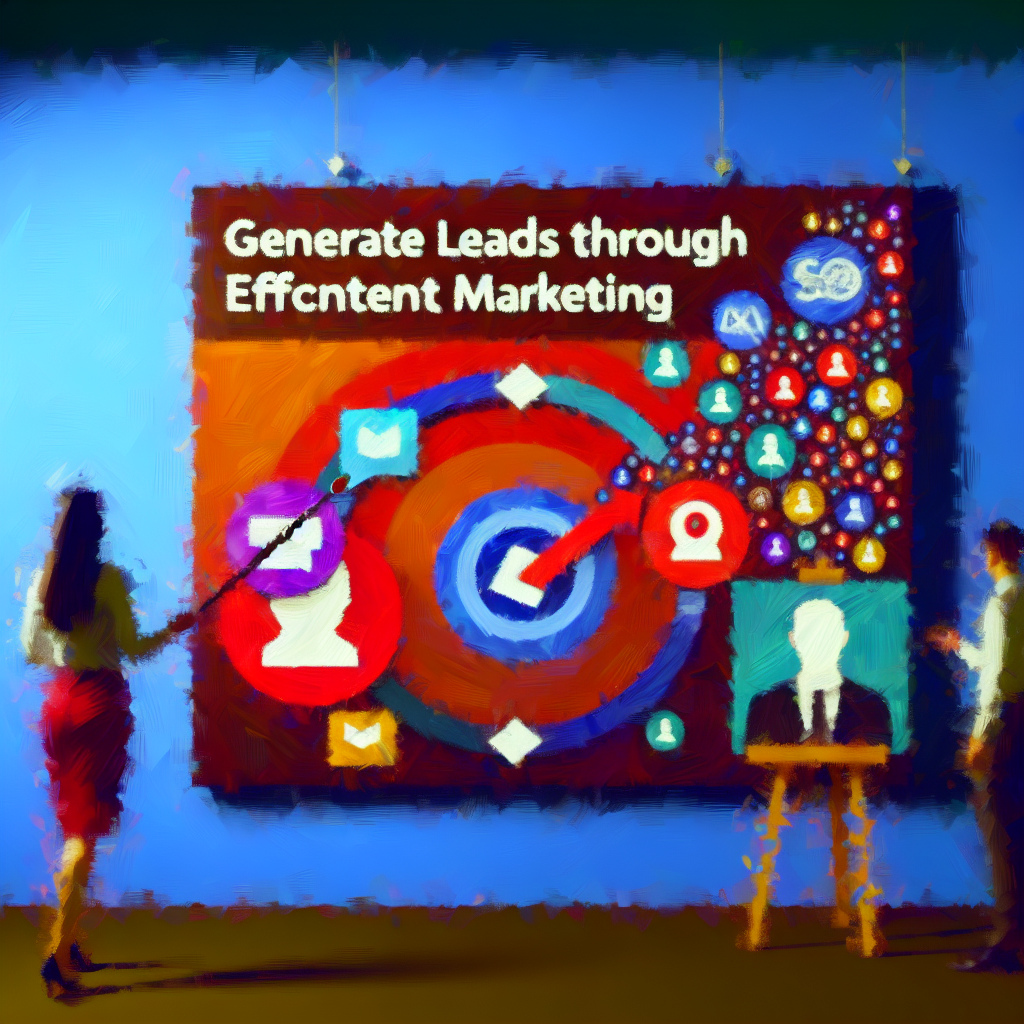 Generate Leads Through Effective Content Marketing